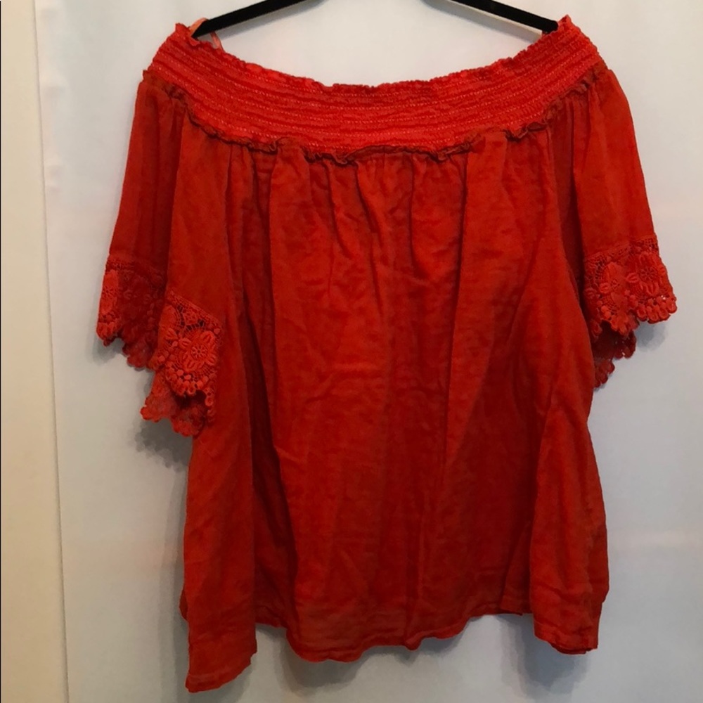 Lane Bryant off shoulder top